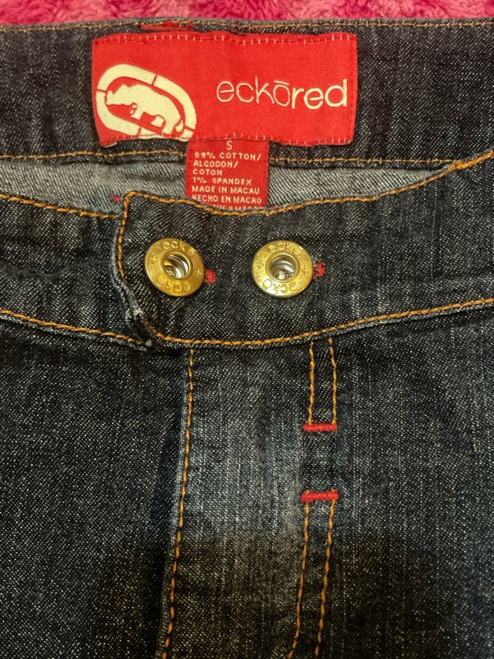 ECKO RED Denim Mini Skirt - Picture 4 of 6